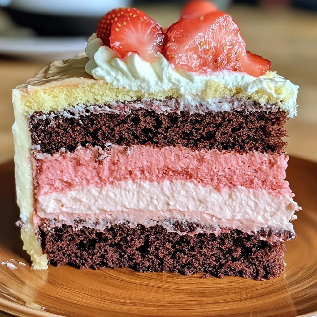 Neapolitan Cake