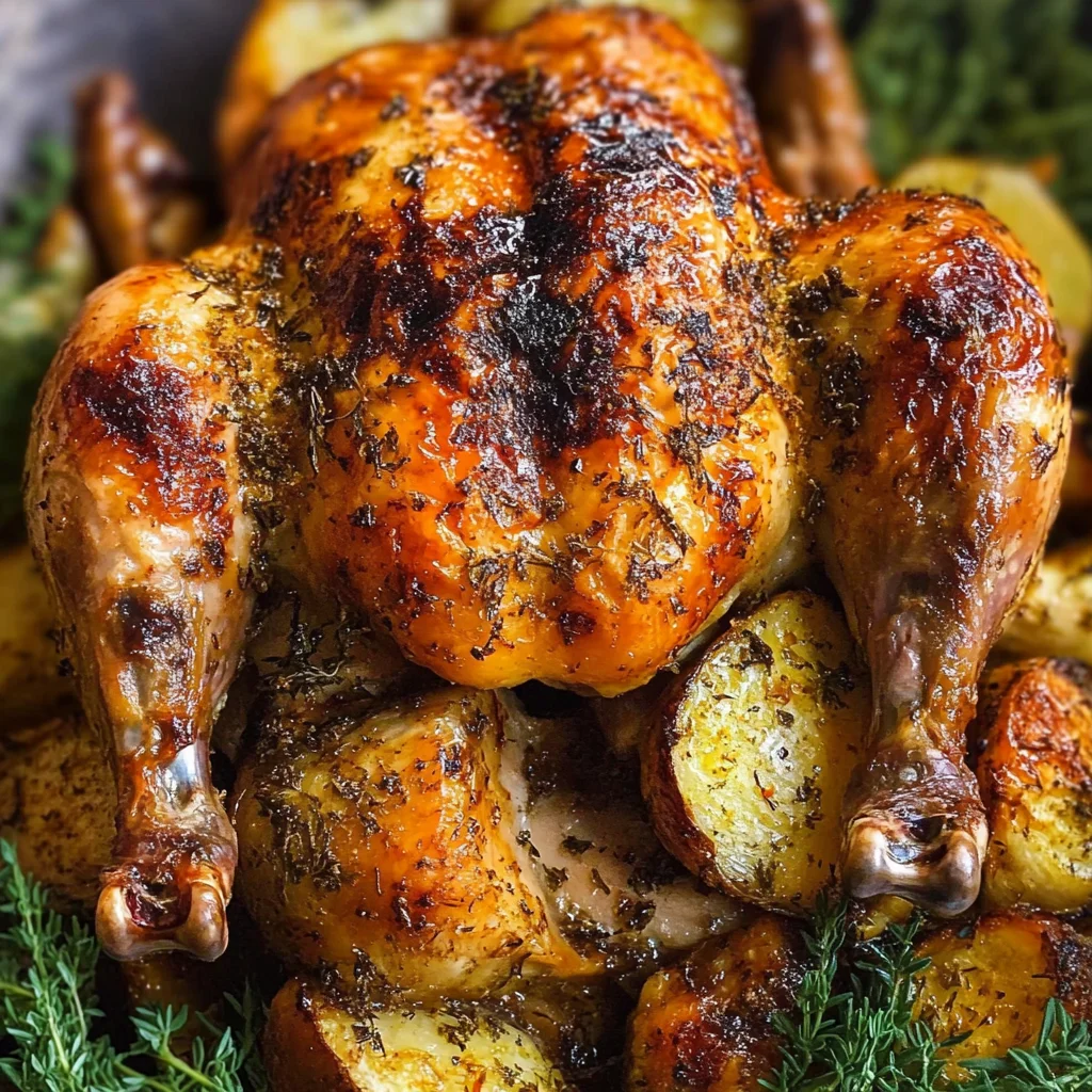 Oven Roasted Whole Chicken