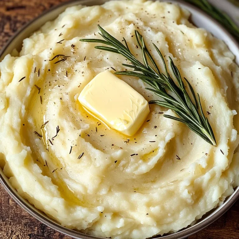 Rosemary Garlic Mashed Potatoes