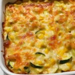 Savory Garden Zucchini Casserole - Alrightwithme