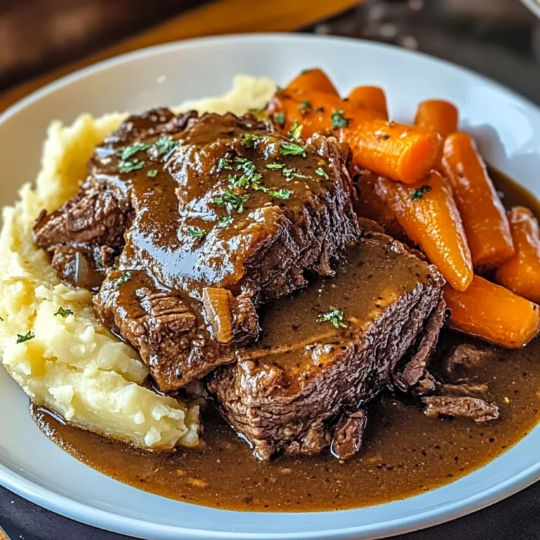 Slow Cooker Beef Manhattan