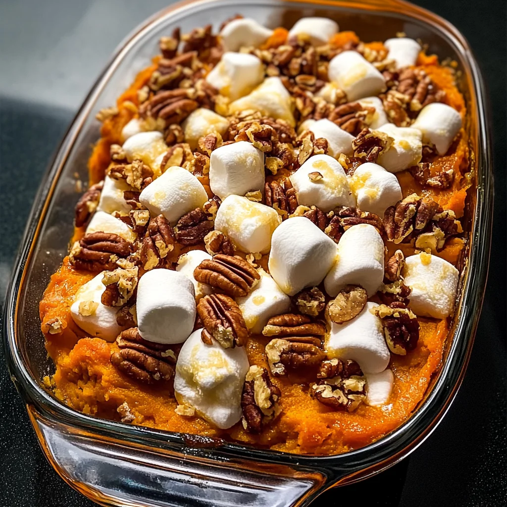 Southern Maple Sweet Potato Casserole