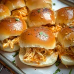 Spicy Buffalo Chicken Sliders