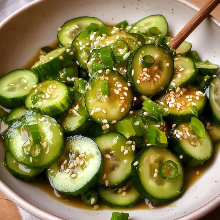 Spicy Cucumber Salad