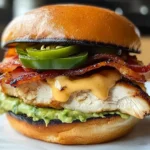 Spicy Grilled Chicken Avocado Sandwich