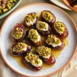 St. Patrick’s Day Treat: Honey Pistachio Ricotta Stuffed Dates