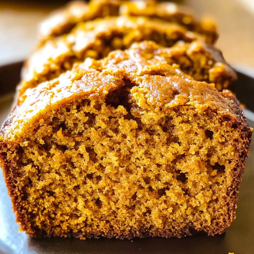 Vanilla Pudding Pumpkin Bread