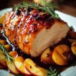 Apple Cider Glazed Turkey Breast