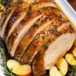Apple Cider Glazed Turkey Breast