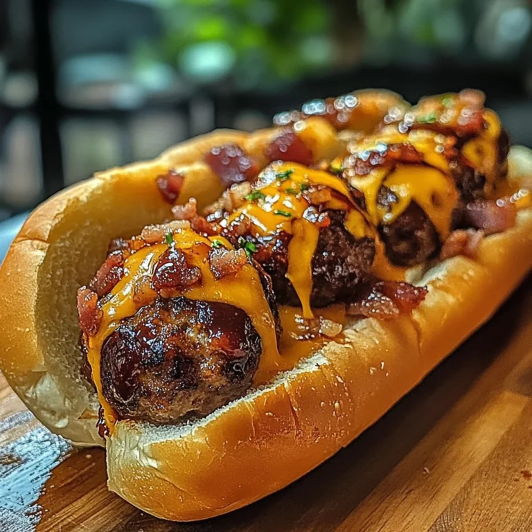 Bourbon BBQ Turkey Turkey Bacon Cheeseburger Meatball Subs Ready in 30 Minutes