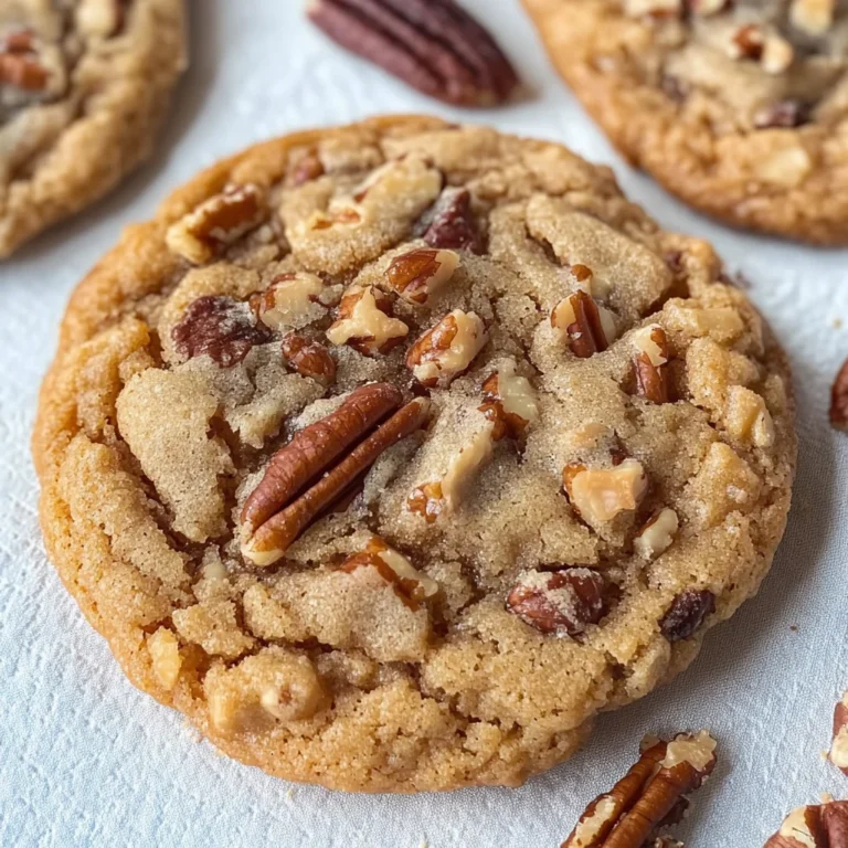 Bourbon Toffee Cookies