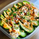 California Roll Cucumber Salad