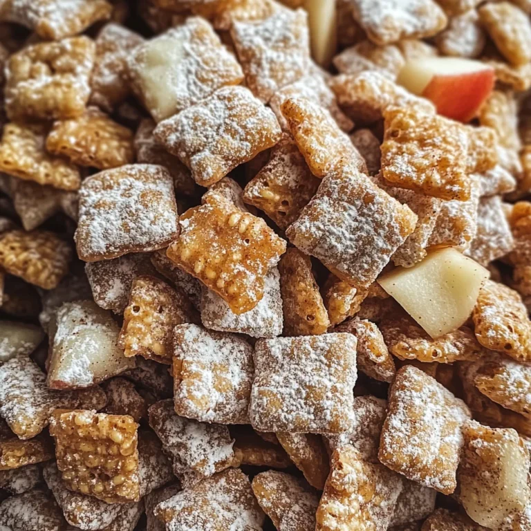 Caramel Apple Puppy Chow