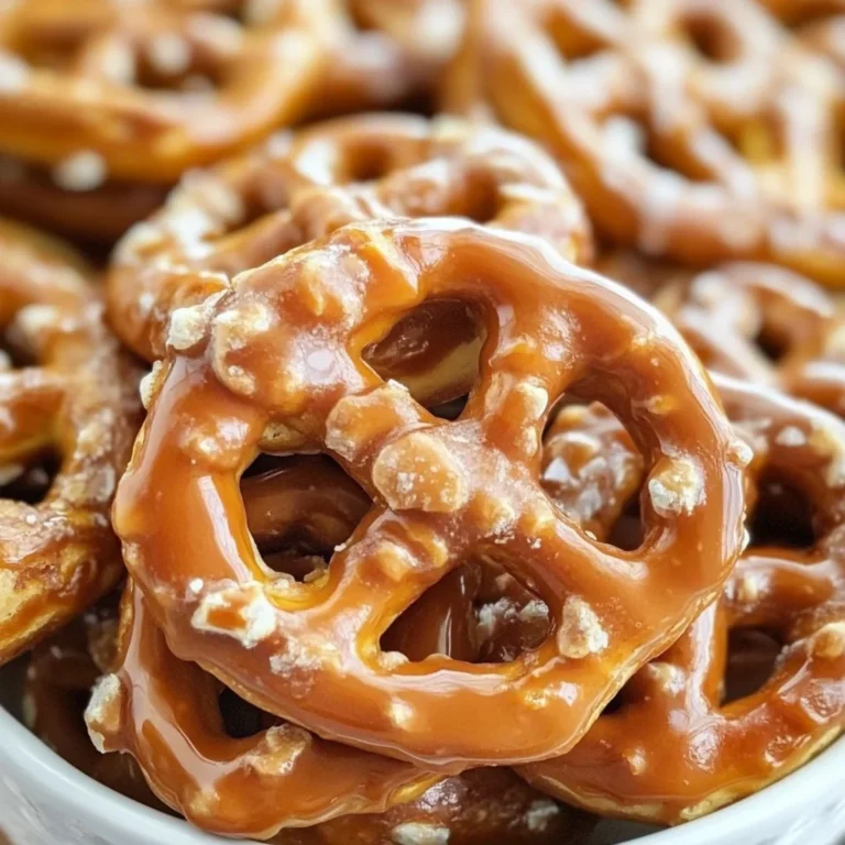 Caramel Pretzels