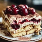 Cherry Amaretto Tiramisu