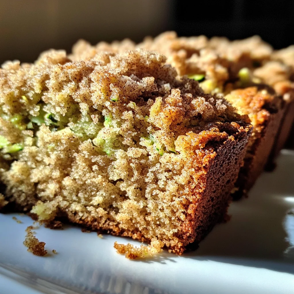 Cinnamon Streusel Topped Zucchini Bread Bakery Style: A Stunning Loaf