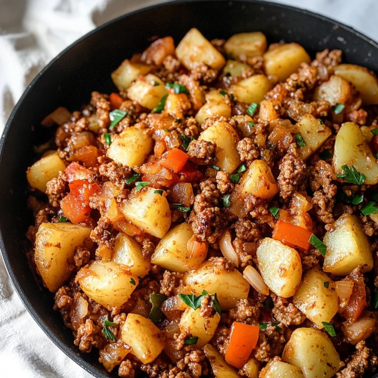 Create a Delicious Ground Turkey with Potatoes in Just 5 Steps!