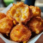 Crispy Corn Cheese Bites