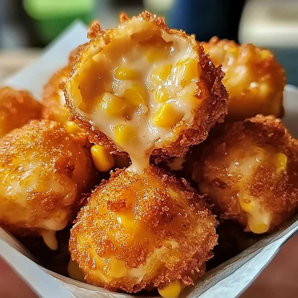 Crispy Corn Cheese Bites
