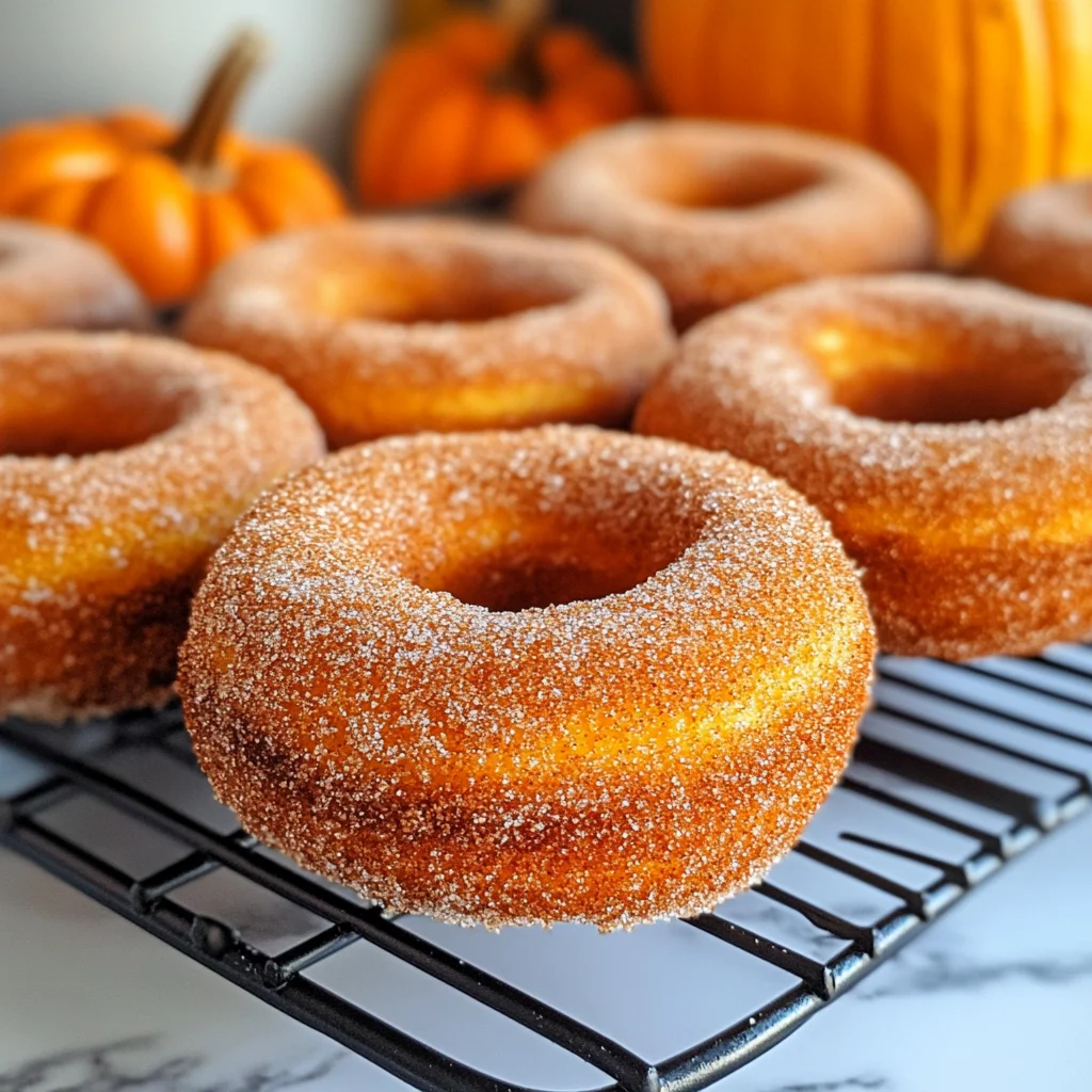 Easy Baked Pumpkin Donuts