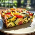 Garden Veggie Frittata: A 150-Calorie Delight