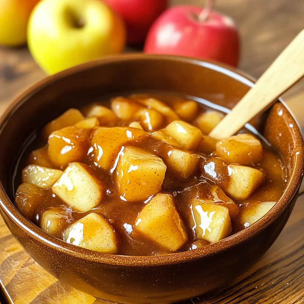 Homemade Apple Pie Filling
