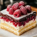 Italian Vanilla Raspberry Love Cake