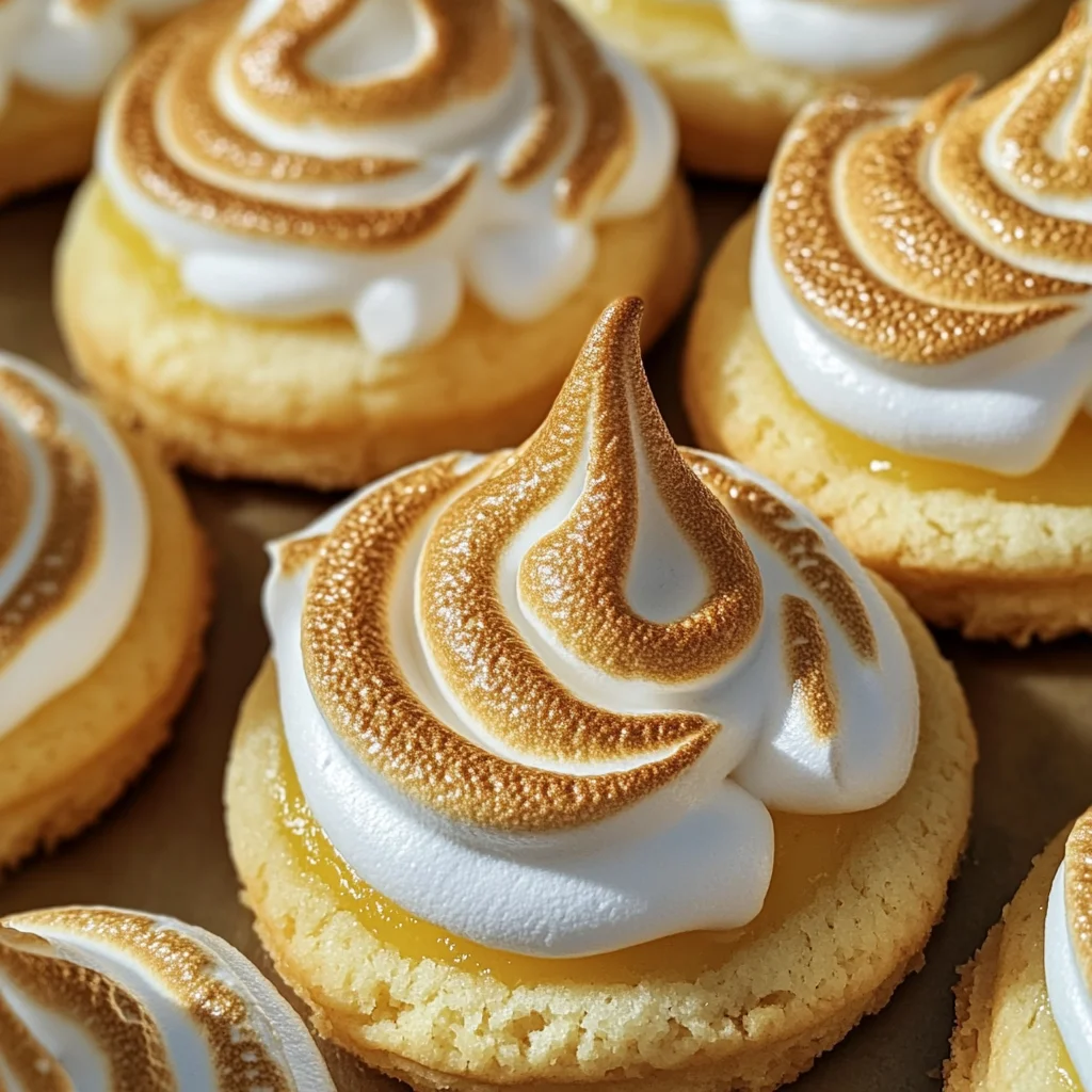Lemon Meringue Pie Cookies Recipe