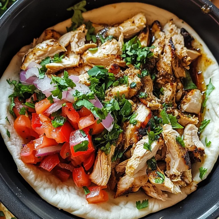 Middle Eastern Chicken Shawarma