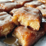 Old-Fashioned Buttermilk Donut Bars with Brown Butter Maple Vanilla Bean Glaze