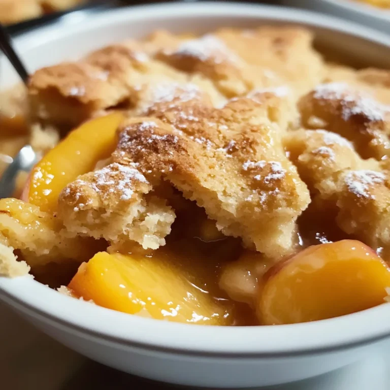 Peach Cobbler