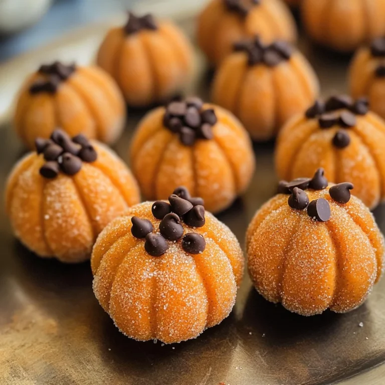Pumpkin Cheesecake Truffles