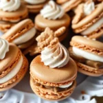 Pumpkin Pie Macarons