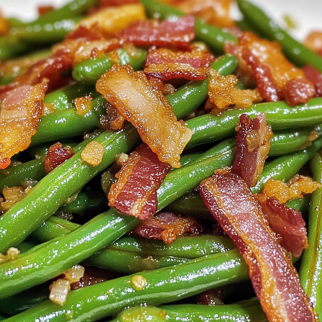 Quick and Easy Southern Bacon and Green Beans Recipe