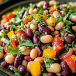 Rainbow Bean Salad: A Vibrant & Healthy Recipe