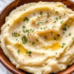 Roasted Garlic Mashed Potatoes {Slow Cooker}