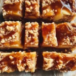 Salted Caramel Apple Pie Bars