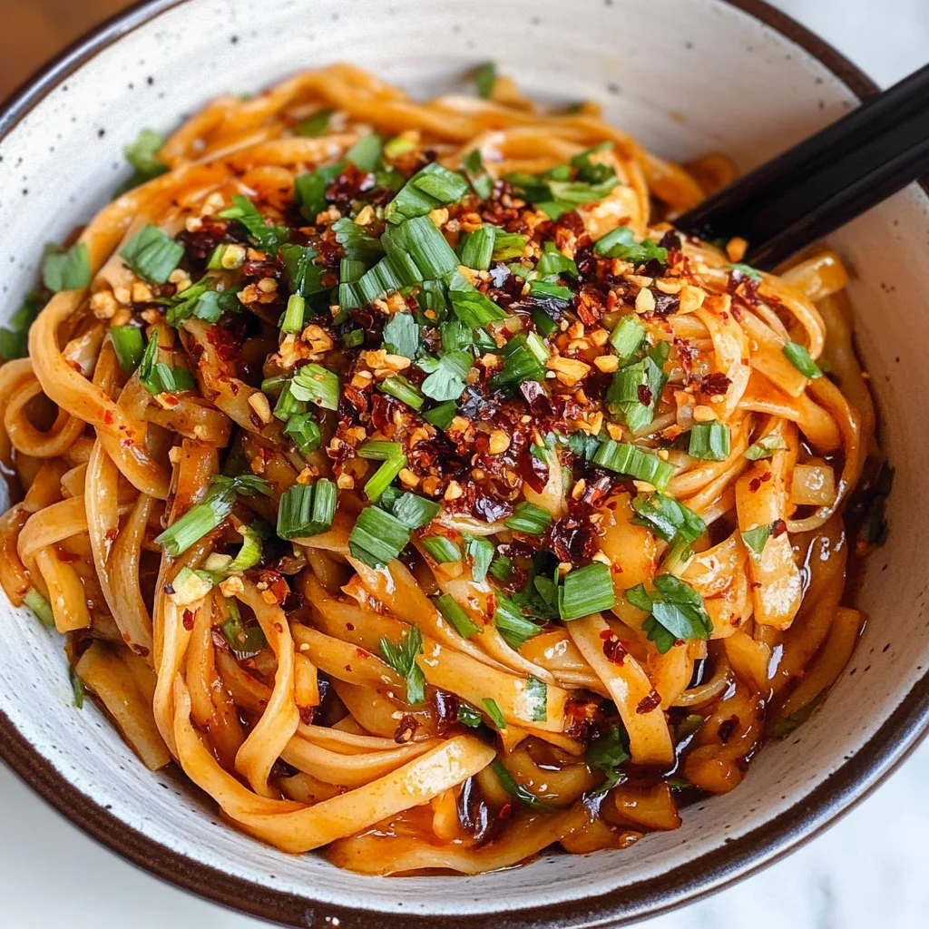 Shallot Chili Oil Noodles