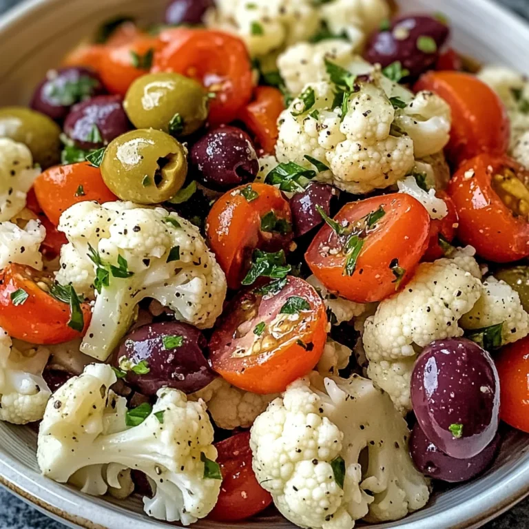 Sicilian Cauliflower Salad