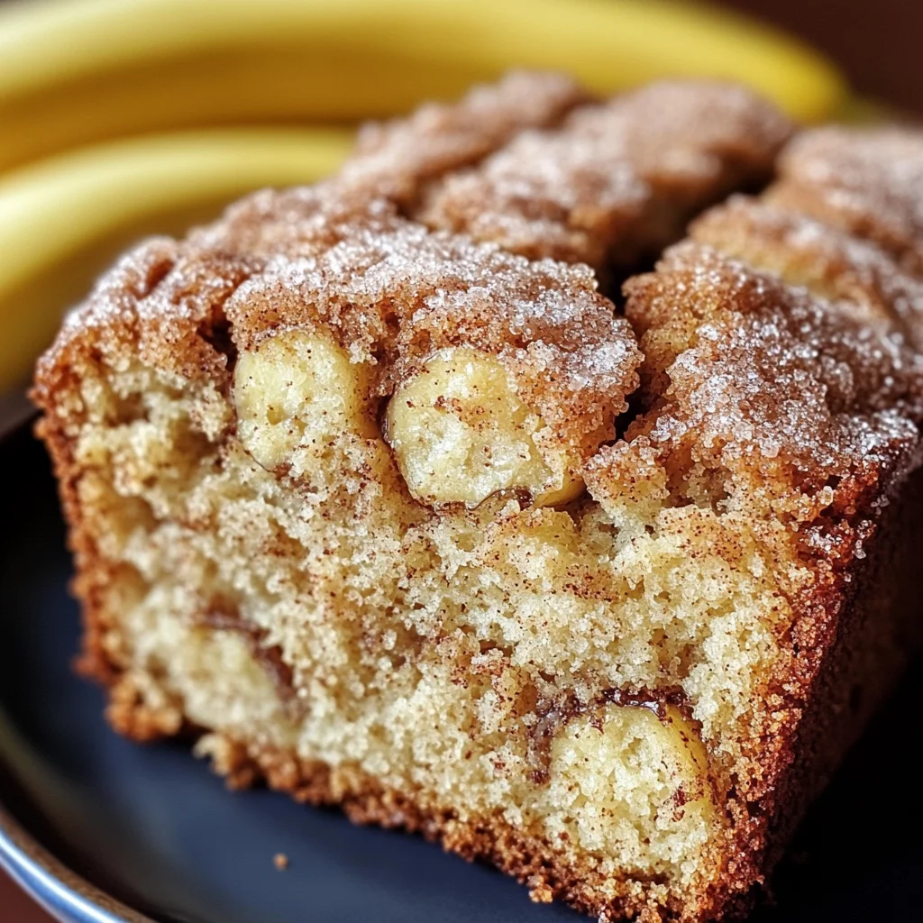 Snickerdoodle Banana Bread Recipe