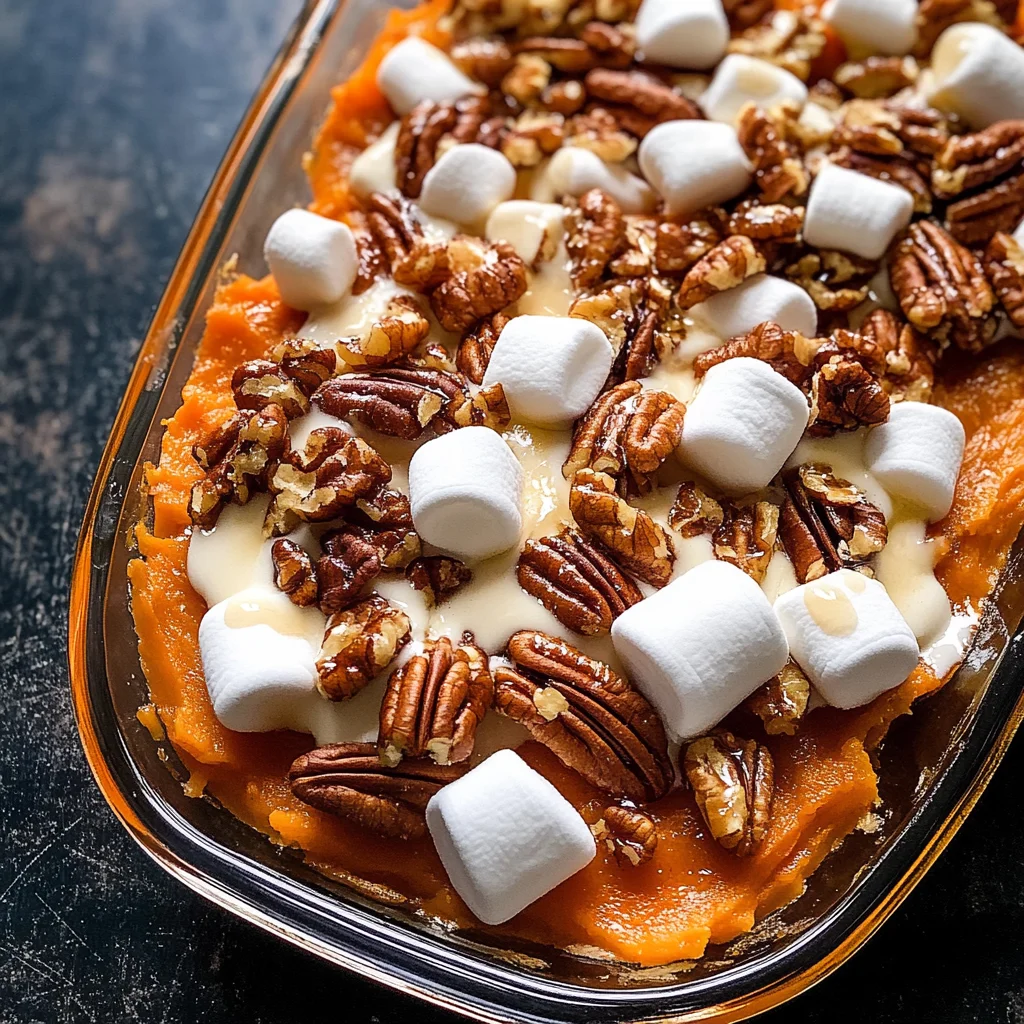 Southern Maple Sweet Potato Casserole