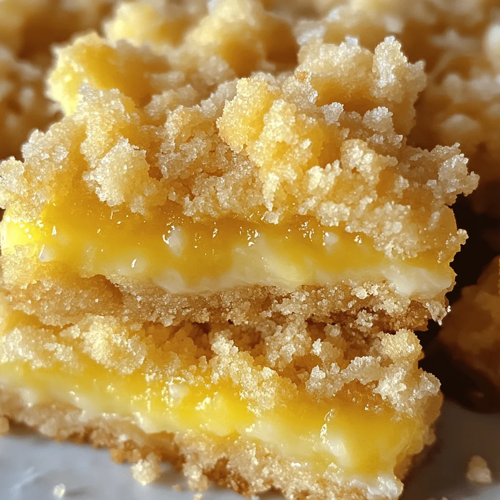 Sugar Cookie Lemonade Crumble