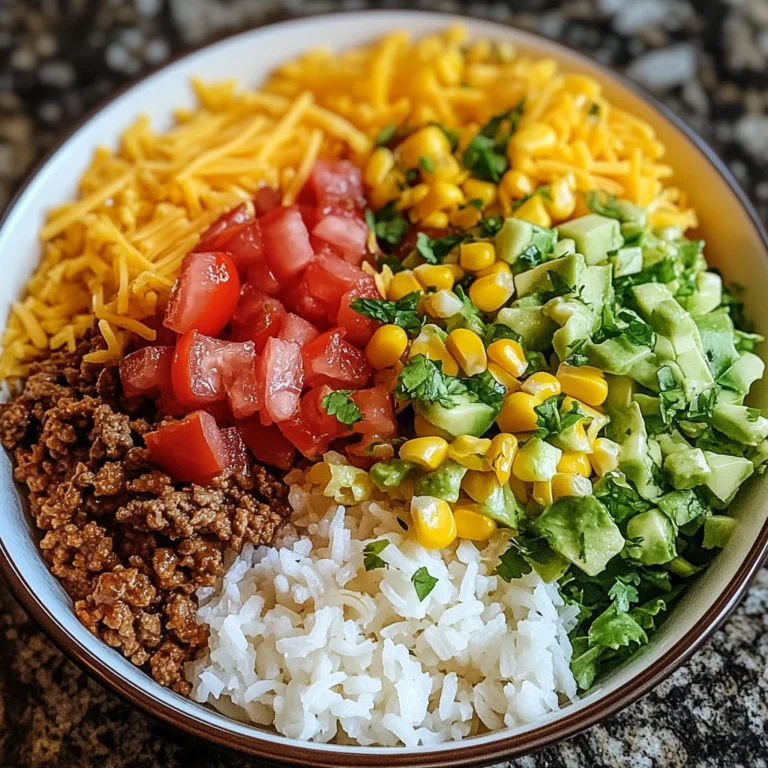 Taco Rice Bowl