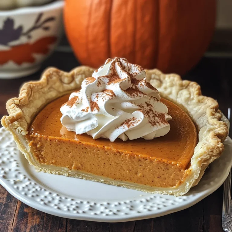 The Best Pumpkin Pie Recipe