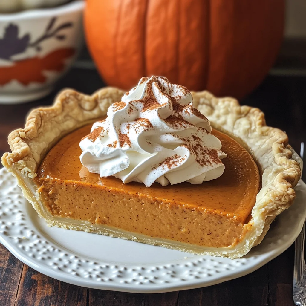 The Best Pumpkin Pie Recipe