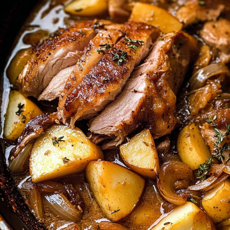 Apple Cider Braised Pork Shoulder