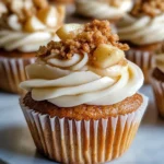 Apple Crisp Cupcakes