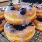 Baked Blueberry Donuts