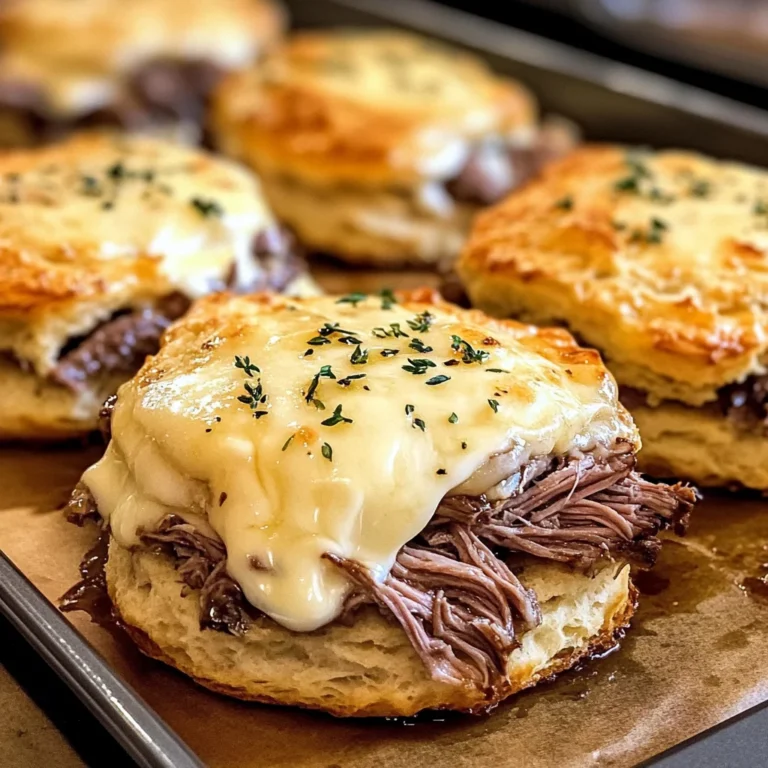 Baked French Dip Biscuits Recipe: A Comforting, Family-Friendly Meal