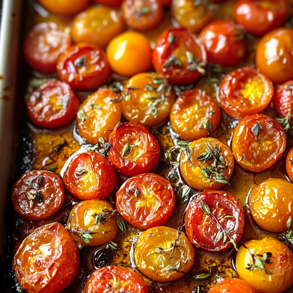 Balsamic Roasted Cherry Tomatoes Recipe